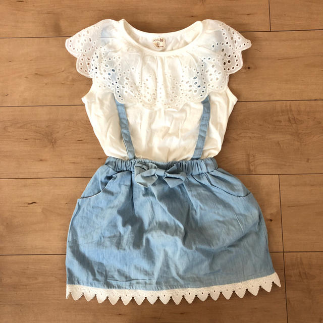 ワンピース キッズ/ベビー/マタニティのキッズ服女の子用(90cm~)(ワンピース)の商品写真