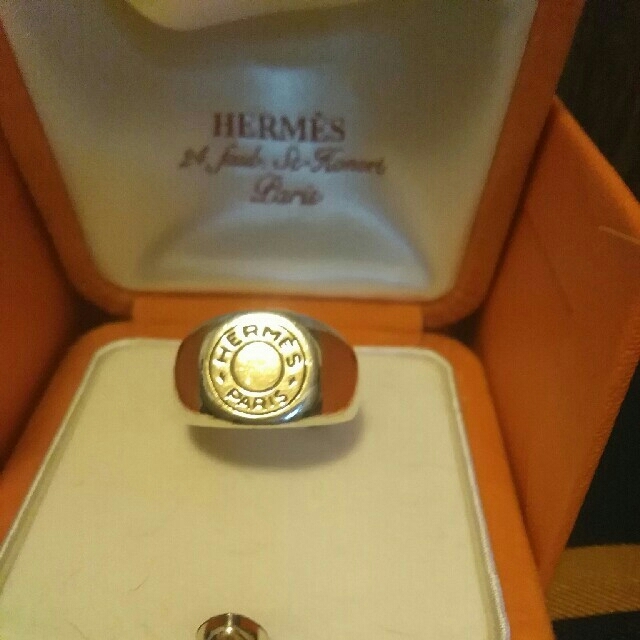 Hermes(エルメス)のHERMESリング★セリエ(ゴールド&シルバー) レディースのアクセサリー(リング(指輪))の商品写真