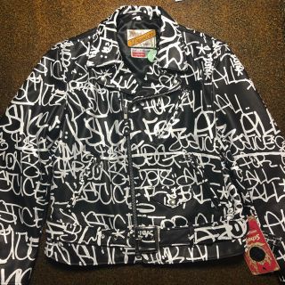 シュプリーム(Supreme)の【確実正規品 M】登坂 着 Supreme ギャルソン ライダース(ライダースジャケット)