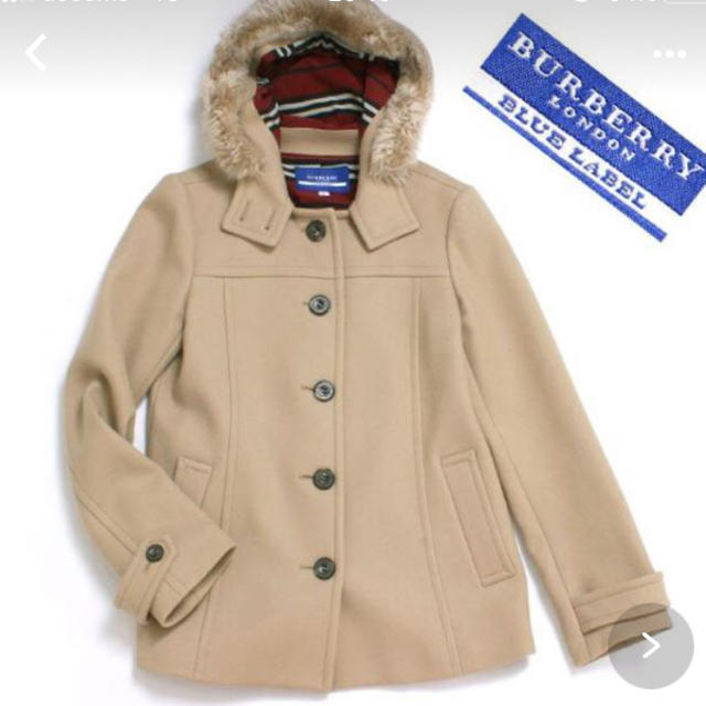 BURBERRY(バーバリー)のBurberry コート レディースのジャケット/アウター(ピーコート)の商品写真