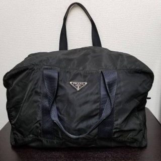 プラダ(PRADA)のプラダ　ボストンバッグ　黒　テスート　お得！(ボストンバッグ)