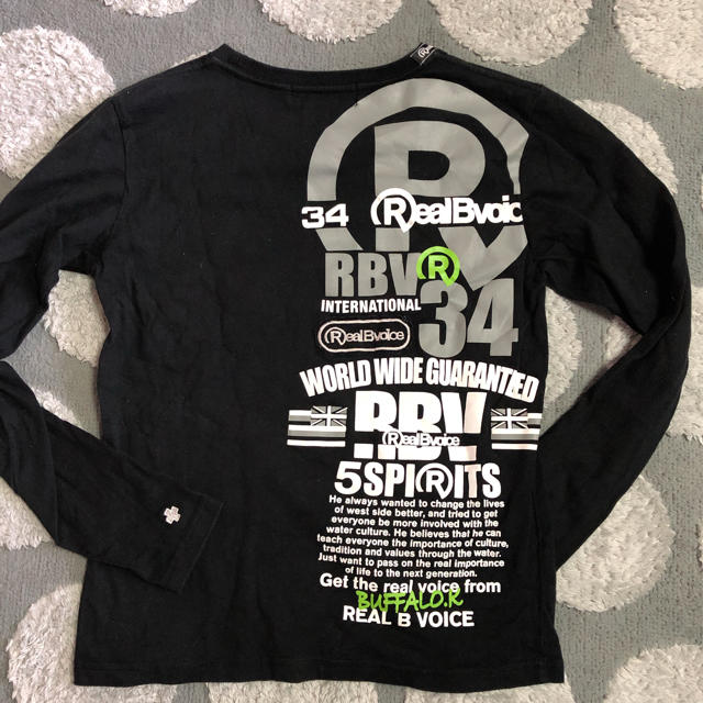 RealBvoice(リアルビーボイス)のReal B voice ロングTシャツ レディースのトップス(Tシャツ(長袖/七分))の商品写真