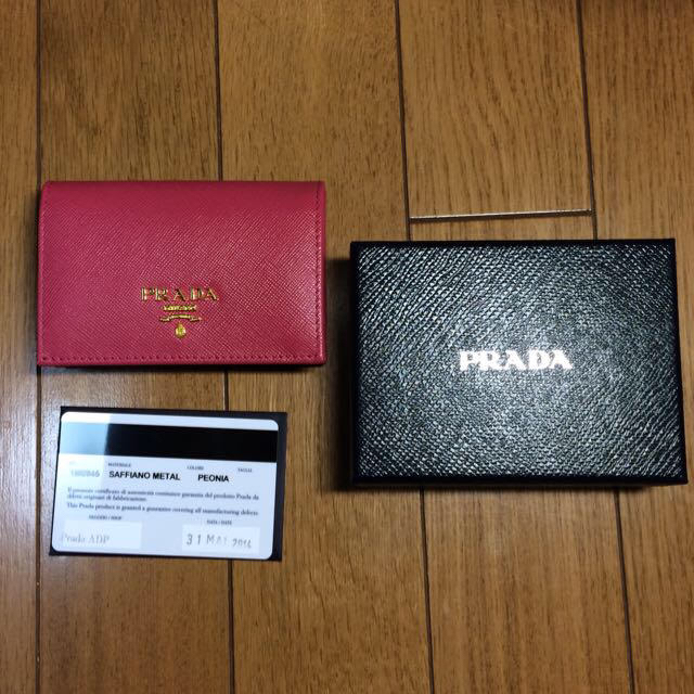 PRADA(プラダ)のPRADA カードケース レディースのファッション小物(名刺入れ/定期入れ)の商品写真