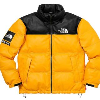 シュプリーム(Supreme)の専用！SUPREME×The North Face Leather Nupt(ダウンジャケット)