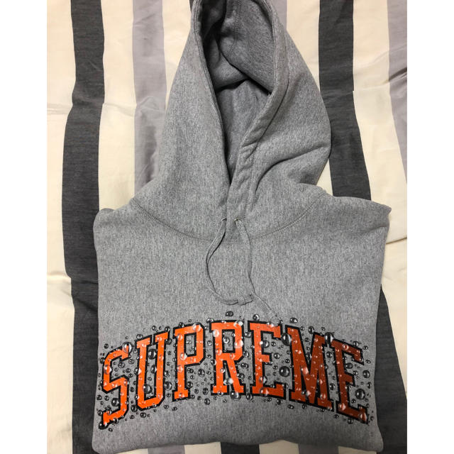 supreme Water Arc Logo Hooded Sweatshirt