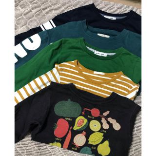 グローバルワーク(GLOBAL WORK)のキッズ秋冬トップスまとめ売り 6着 120(Tシャツ/カットソー)