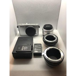 ニコン(Nikon)のニコン Nikon 1 J3 単焦点レンズ＆マウントアダプターセット(ミラーレス一眼)