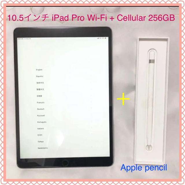 11/16 値下げ iPad Pro 10.5＊SIMフリー＊スペースグレー