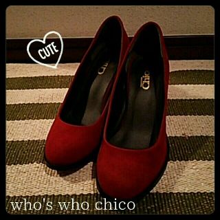 フーズフーチコ(who's who Chico)のあすかす様専用chico人気完売パンプス(ハイヒール/パンプス)