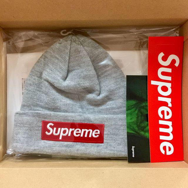 メンズSupreme New Era Beanie Beanie Gray