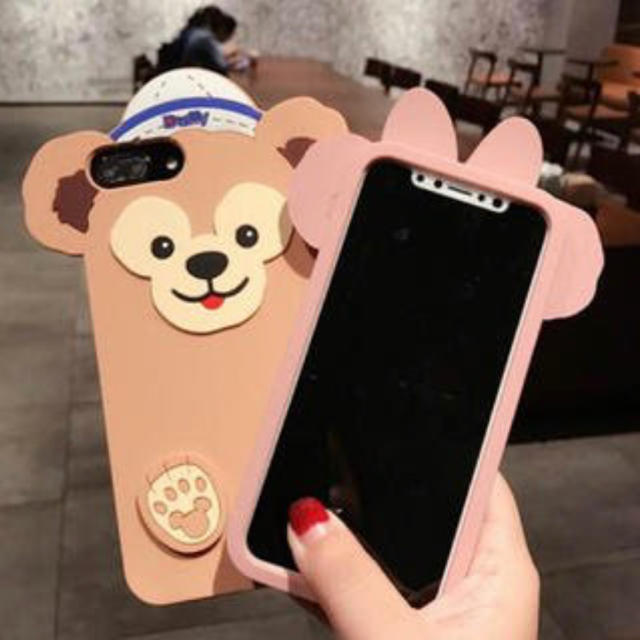 Disney(ディズニー)の【ラスト1点】iPhoneXS/X シリコンケース Disney  スマホ/家電/カメラのスマホアクセサリー(iPhoneケース)の商品写真