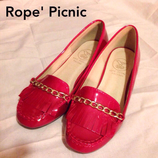 ロペピクニック(Rope' Picnic)のRope'Picnicエナメルローファー(ローファー/革靴)