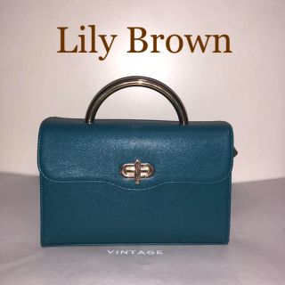 リリーブラウン(Lily Brown)のLilly Brown❤️ヴィンテージ風バッグ(ショルダーバッグ)