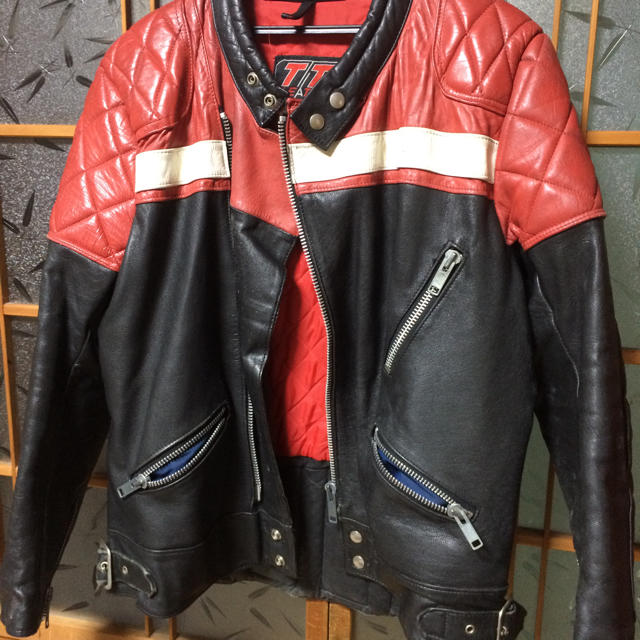 値下げ！！TT Leathers England メンズのジャケット/アウター(ライダースジャケット)の商品写真