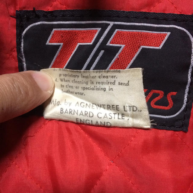 値下げ！！TT Leathers England メンズのジャケット/アウター(ライダースジャケット)の商品写真