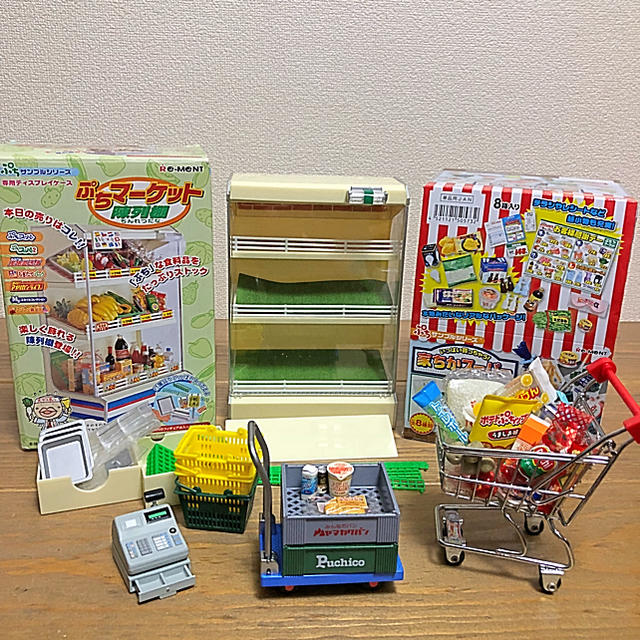 ほむすけみい様 専用！リーメント ぷちマーケット陳列棚 家ちか 