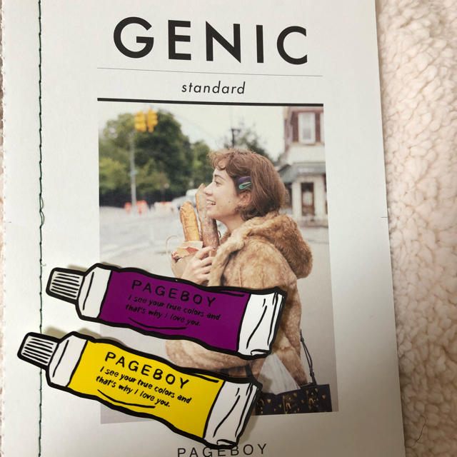 GENIC standard本 ステッカー ハンドメイドの文具/ステーショナリー(しおり/ステッカー)の商品写真