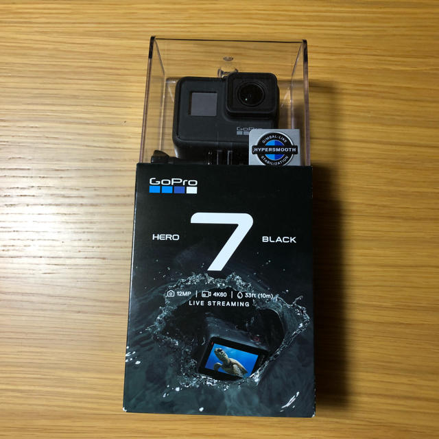 GoPro(ゴープロ)のGopro Hero 7 BLack スマホ/家電/カメラのカメラ(コンパクトデジタルカメラ)の商品写真