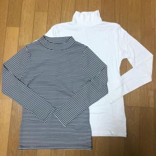 マウジー(moussy)のmoussy ハイネックトップス２枚セット(カットソー(長袖/七分))