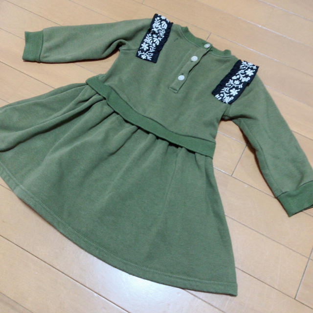 ジジ様☆95cm ワンピース キッズ/ベビー/マタニティのキッズ服女の子用(90cm~)(ワンピース)の商品写真