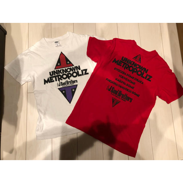 三代目 J Soul Brothers(サンダイメジェイソウルブラザーズ)の三代目 UNKNOWN METROPOLIZ ツアーTシャツ×2 フラッグなし エンタメ/ホビーのタレントグッズ(ミュージシャン)の商品写真