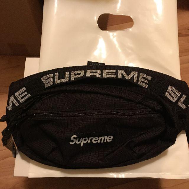 Supreme 18SS Waist Bag Black