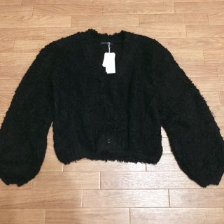 ページボーイ(PAGEBOY)のPAGEBOY ファーニットカーデ 新品 タグ付き(カーディガン)