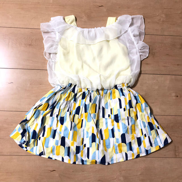 レースワンピース キッズ/ベビー/マタニティのキッズ服女の子用(90cm~)(ワンピース)の商品写真