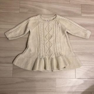 ベビーギャップ(babyGAP)のbaby GAP♡ニットワンピース80(ワンピース)