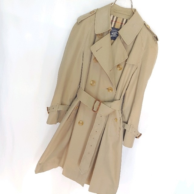 BURBERRY - イギリス製★old BURBERRY 裏地ノバチェック トレンチコートの通販 by sada's shop｜バーバリーならラクマ