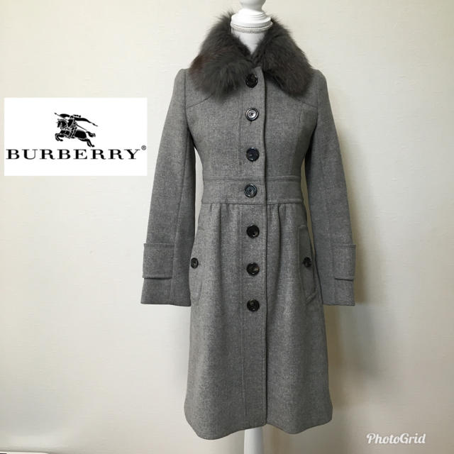 BURBERRY BLUE LABEL バーバリー ブルーレーベル コート-