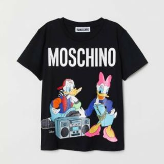 モスキーノ(MOSCHINO)のH&MモスキーノMOSCHINOTシャツレディースXSディズニー(Tシャツ(半袖/袖なし))