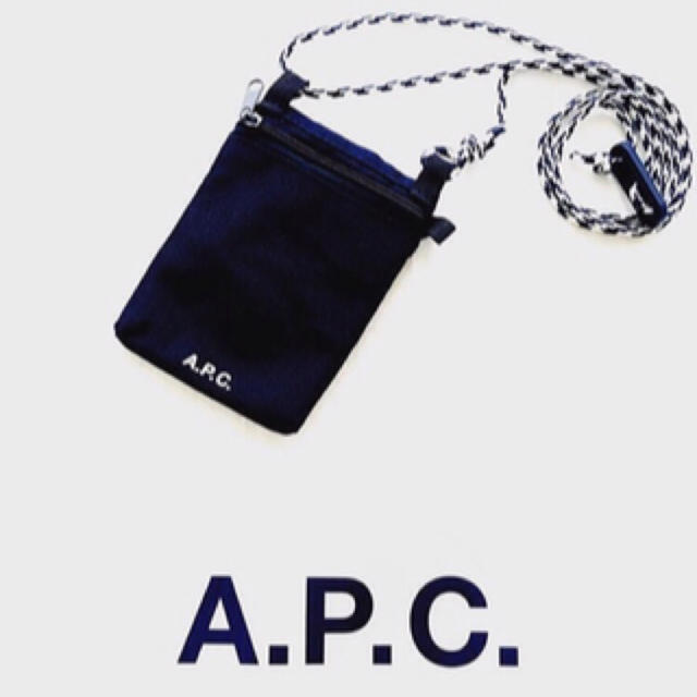 A.P.C(アーペーセー)のネックウォレット メンズのファッション小物(コインケース/小銭入れ)の商品写真