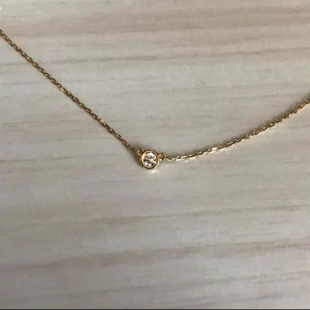 値下げ♡AHKAH 一粒ダイヤネックレス - ネックレス