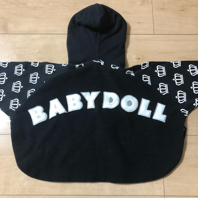 BABYDOLL(ベビードール)のポンチョ キッズ/ベビー/マタニティのキッズ服男の子用(90cm~)(ジャケット/上着)の商品写真