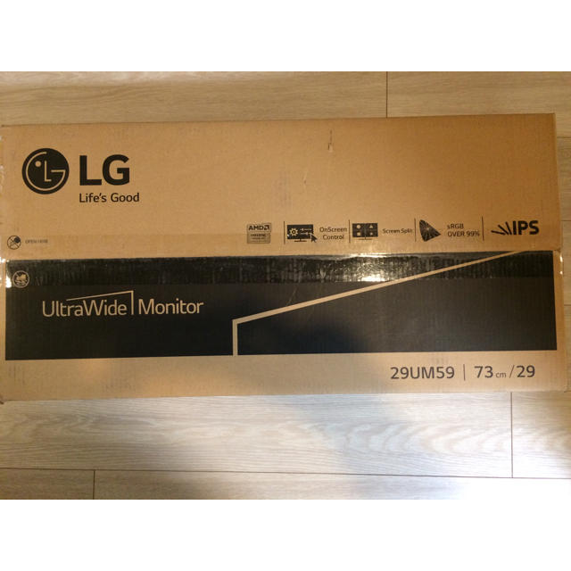 LG Electronics(エルジーエレクトロニクス)のsgnmagicさま専用 新品 未使用 LG 29UM59-P 29インチ 21 スマホ/家電/カメラのPC/タブレット(ディスプレイ)の商品写真