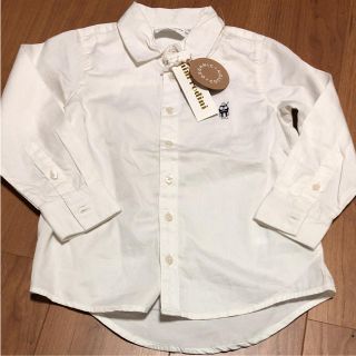 ボボチョース(bobo chose)の新品ミニロディー100.110☺︎シンプルシャツ ボボショセス好きに(Tシャツ/カットソー)