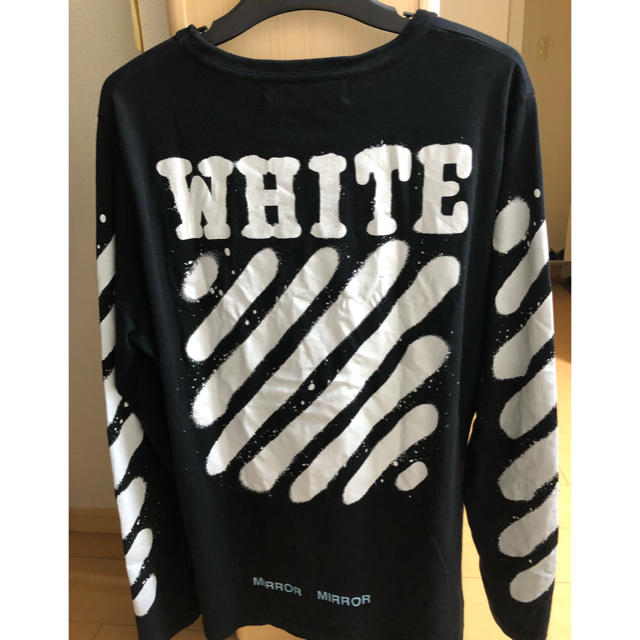 off  white ロンTTシャツ/カットソー(七分/長袖)