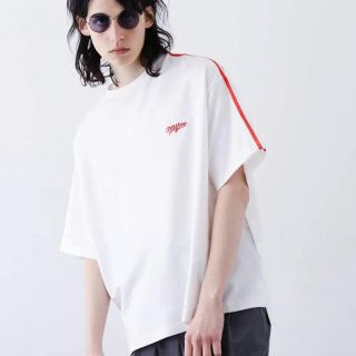 ミハラヤスヒロ(MIHARAYASUHIRO)の【MYne】2Line ショートスリーブオーバーサイズTシャツ M(Tシャツ/カットソー(七分/長袖))