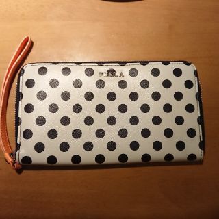 フルラ(Furla)のフルラ 水玉長財布 美品(財布)