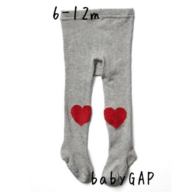 babyGAP(ベビーギャップ)の大人気♥️ハートタイツ babyGAP 6-12m 新品 キッズ/ベビー/マタニティのこども用ファッション小物(靴下/タイツ)の商品写真