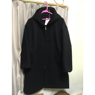 コモリ(COMOLI)の18AW COMOLI メルトンフーデットコート サイズ2(チェスターコート)