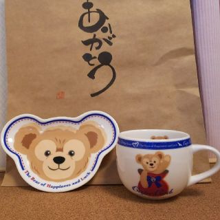 ダッフィー(ダッフィー)のダッフィーのコップ＆プレート (食器)