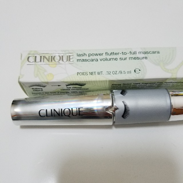 CLINIQUE(クリニーク)のラッシュ パワー フラッター トゥー フルマスカラ ブラックオニキス(マスカラ) コスメ/美容のベースメイク/化粧品(マスカラ)の商品写真