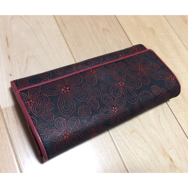 印傳屋(インデンヤ)の印伝の長財布  でびさん専用 レディースのファッション小物(財布)の商品写真