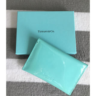 ティファニー(Tiffany & Co.)の【Tiffany &Co. 】ティファニー カードケース 名刺入れ(名刺入れ/定期入れ)
