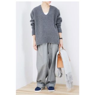 シンゾーン(Shinzone)のTHE SHINZONE♡ VOLUME V-NECK KNIT(ニット/セーター)