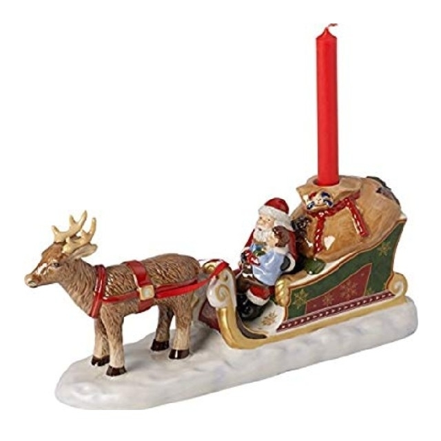 ビレロイ&ボッホ Villeroy & Bochクリスマス限定キャンドルホルダー - 置物
