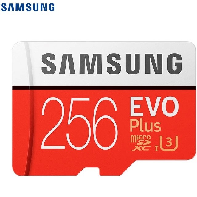 SAMSUNG(サムスン)のSAMSUNG microSDカード256GB EVOPlus Class10 スマホ/家電/カメラのPC/タブレット(PC周辺機器)の商品写真