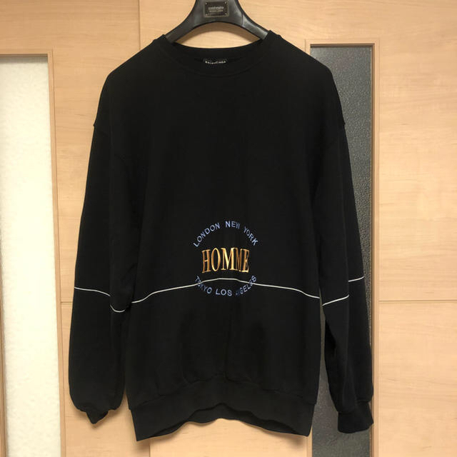 2022新商品 BALENCIAGA - Balenciaga HOMME S スウェット スウェット